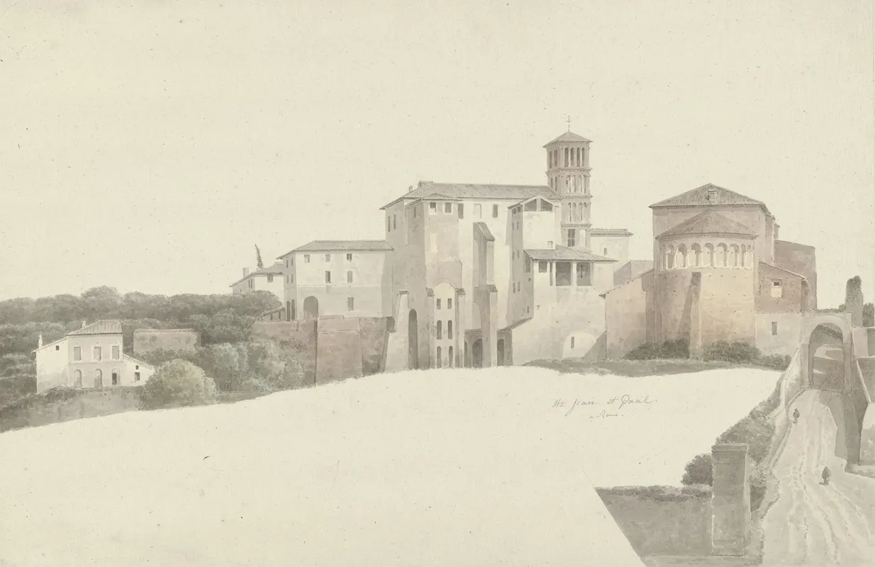 Basilica And Monastery Of Santi Giovanni E Paolo In Rome