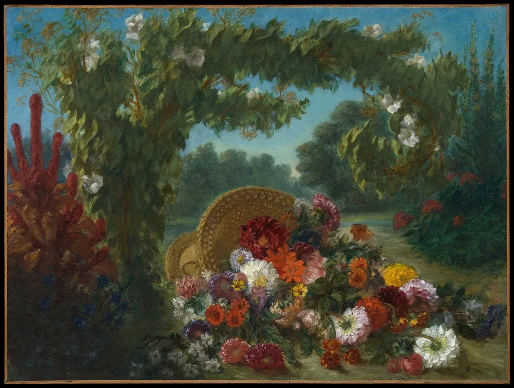 Basket Of Flowers 2