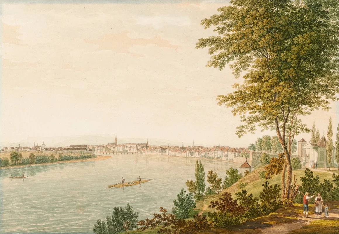 Basle Cote Du Levant Wall Art by Johann Heinrich Luttringhausen - High-Resolution Digital Print