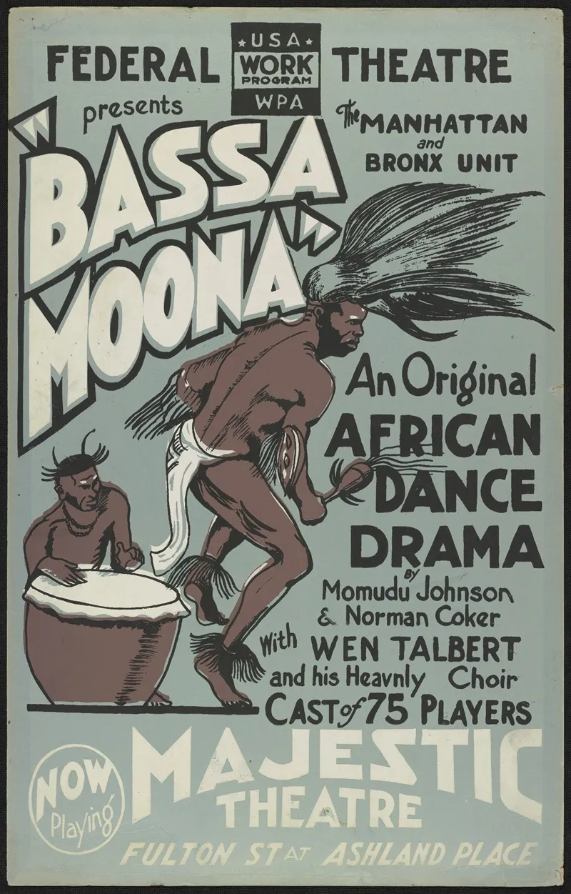 Bassa Moona Wall Art by Anonymous - High-Resolution Digital Print