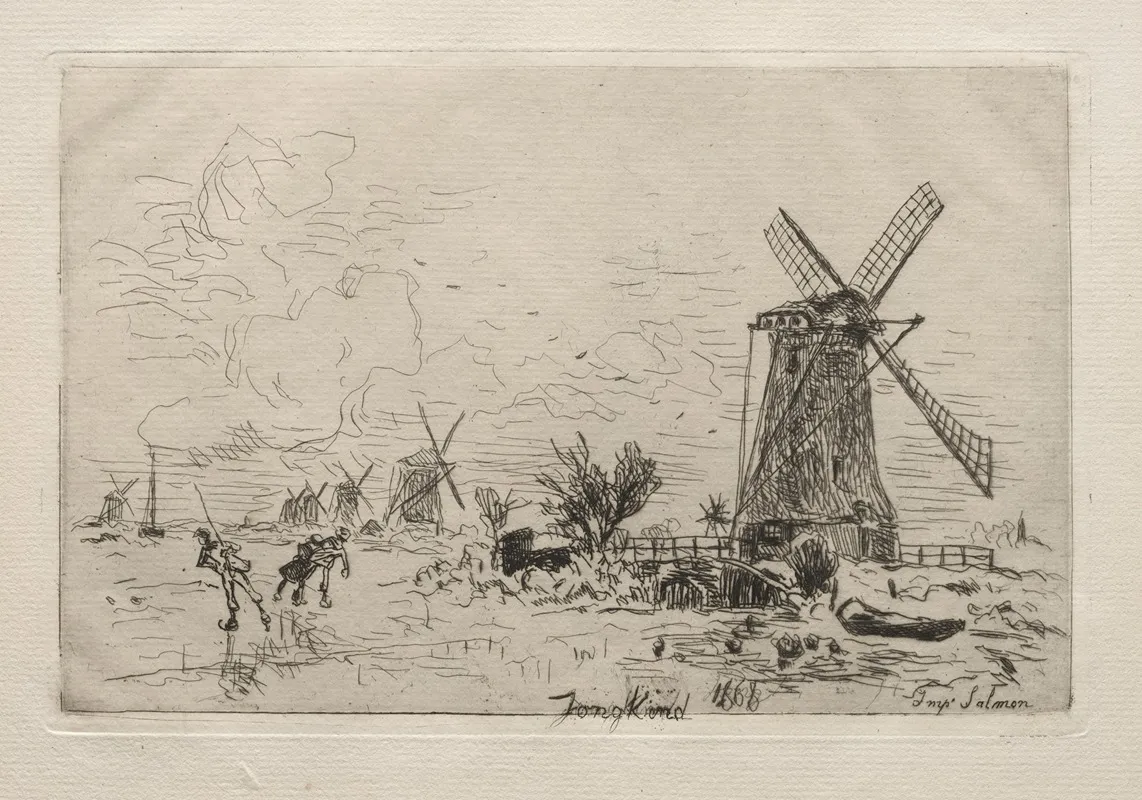 Batavia Wall Art by Johan Barthold Jongkind - High-Resolution Digital Print
