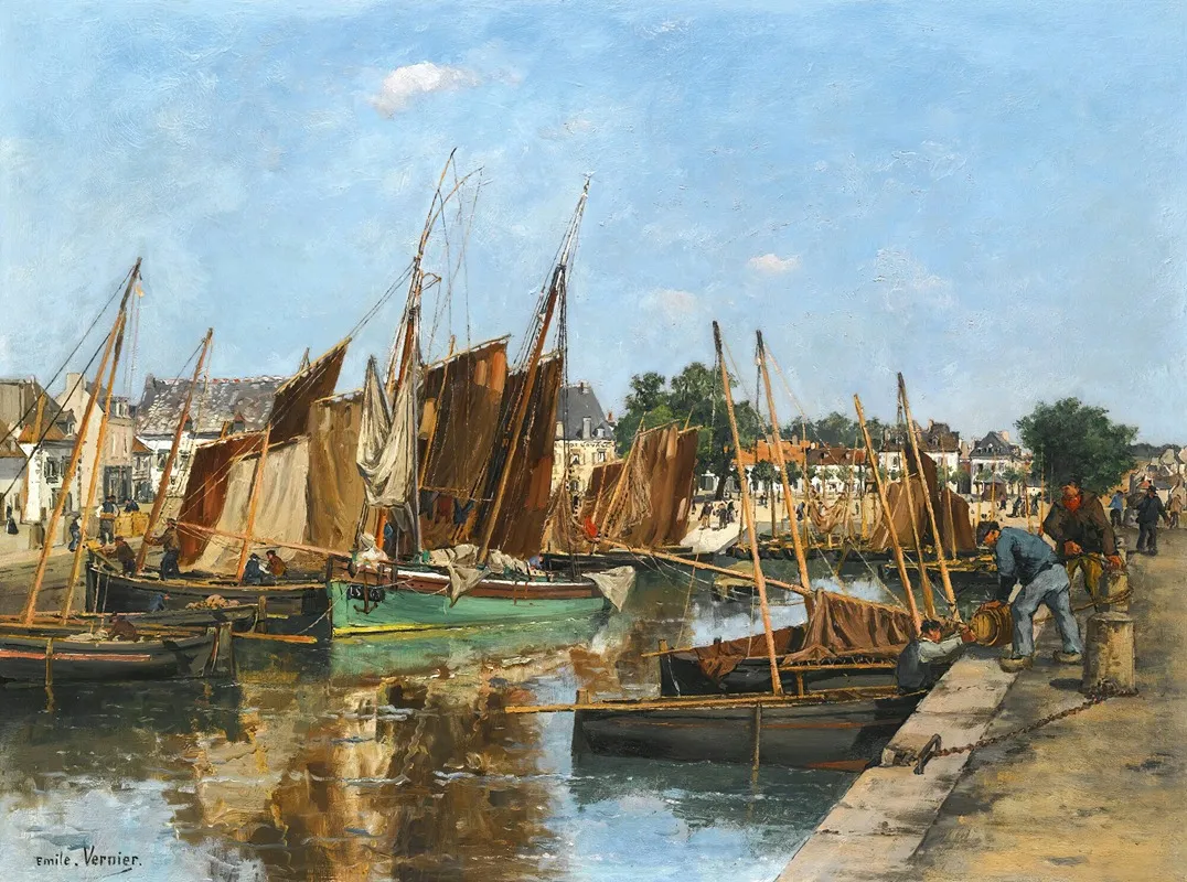 Bateaux Au Port