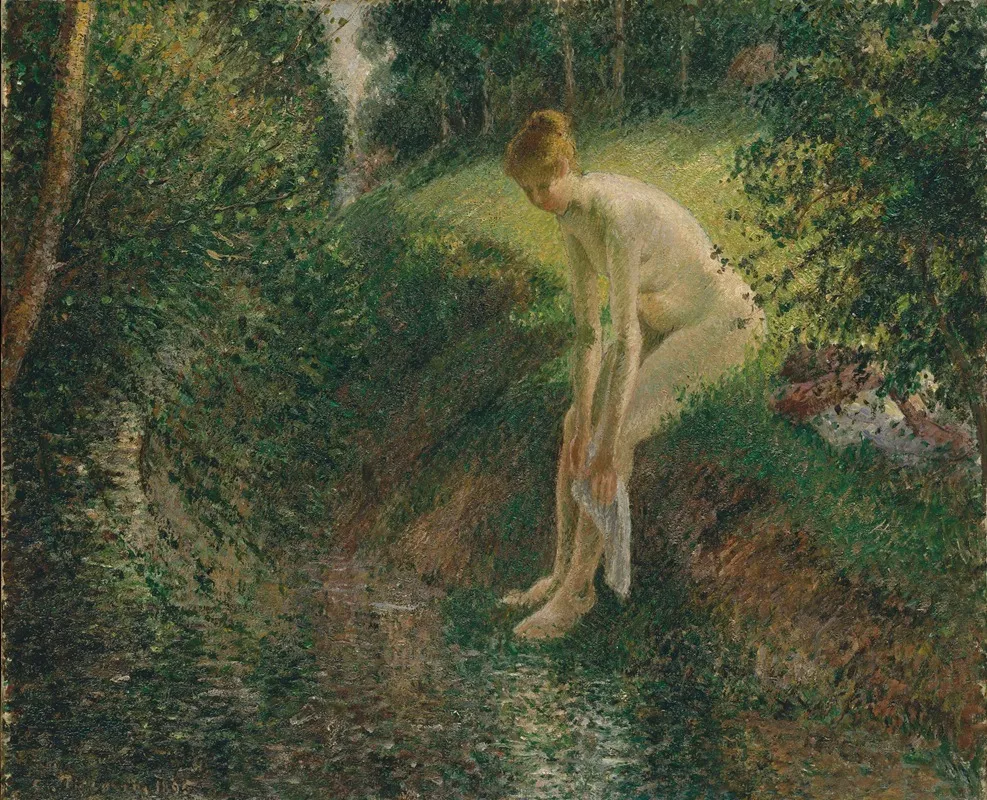 Bather In The Woods