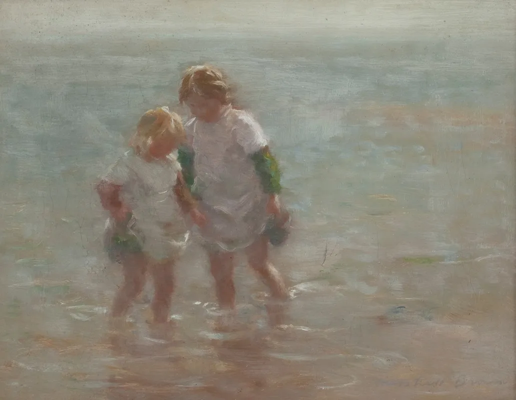 Bathers 16 Wall Art by William Marshall Brown - High-Resolution Digital Print