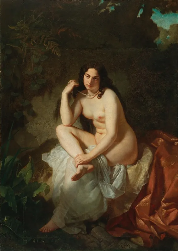 Bathers 3 Wall Art by Monogrammist AB - High-Resolution Digital Print