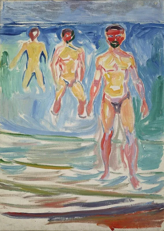 Bathing Men 2