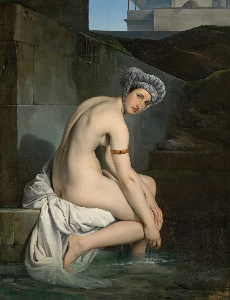 Bathsheba 3 Wall Art by Francesco Hayez - High-Resolution Digital Print