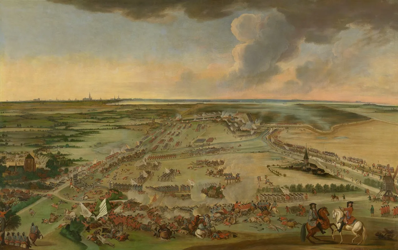 Batle Of Ekeren Wall Art by Constantijn Francken - High-Resolution Digital Print