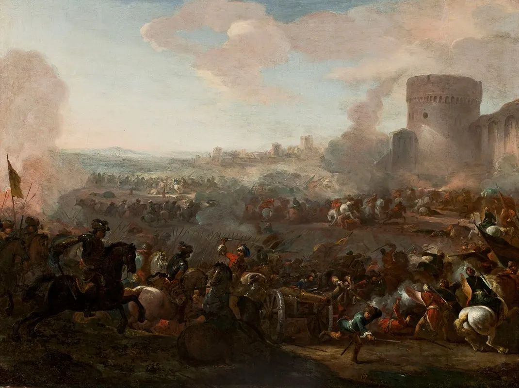 Battle 2 Wall Art by Jan Peter van Bredael II - High-Resolution Digital Print