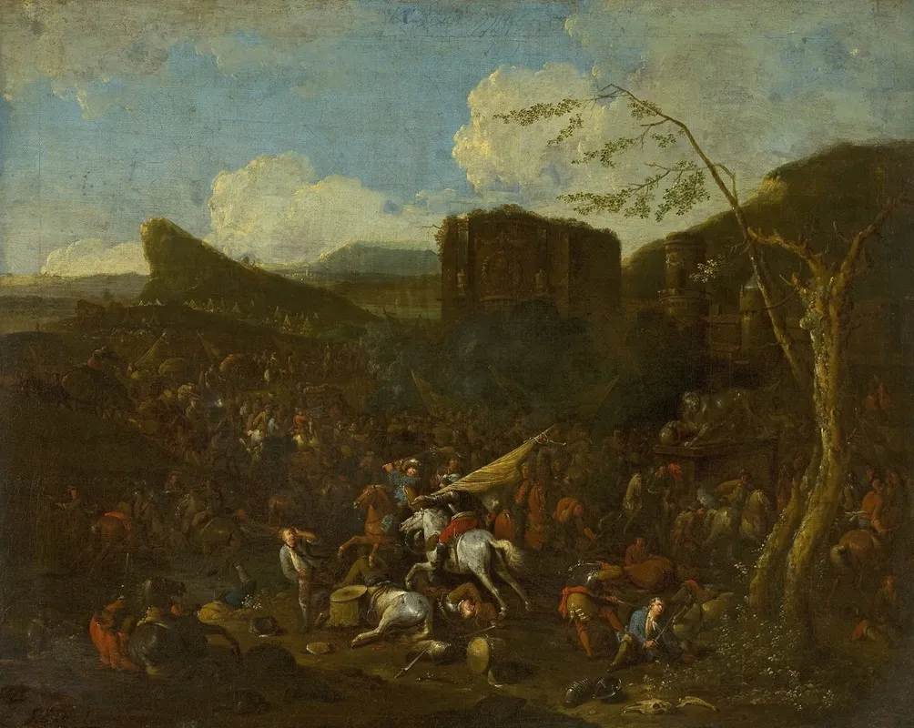 Battle 3 Wall Art by Arnold Frans Rubens - High-Resolution Digital Print