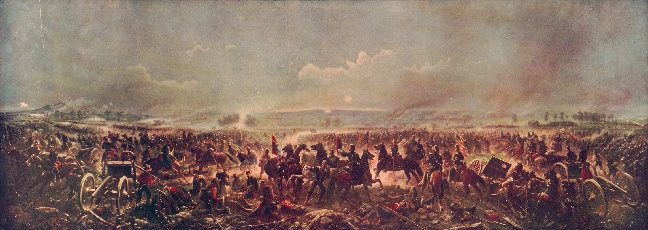Battle Of Gettysburg Wall Art by James Walker - High-Resolution Digital Print