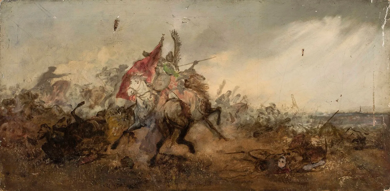 Battle Of Vienna Sketch