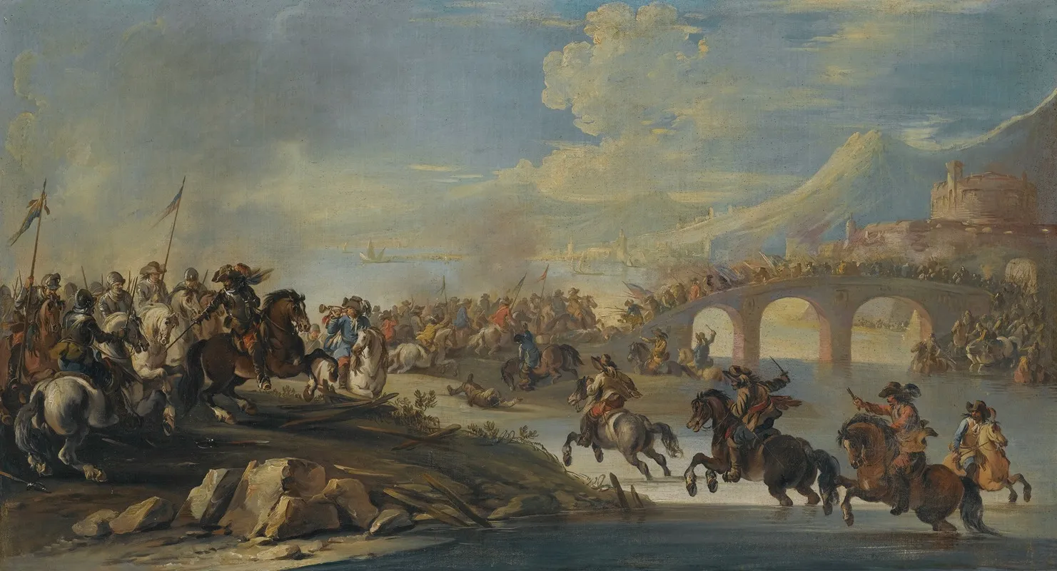 Battle Scene 12 Wall Art by Francesco Simonini - High-Resolution Digital Print