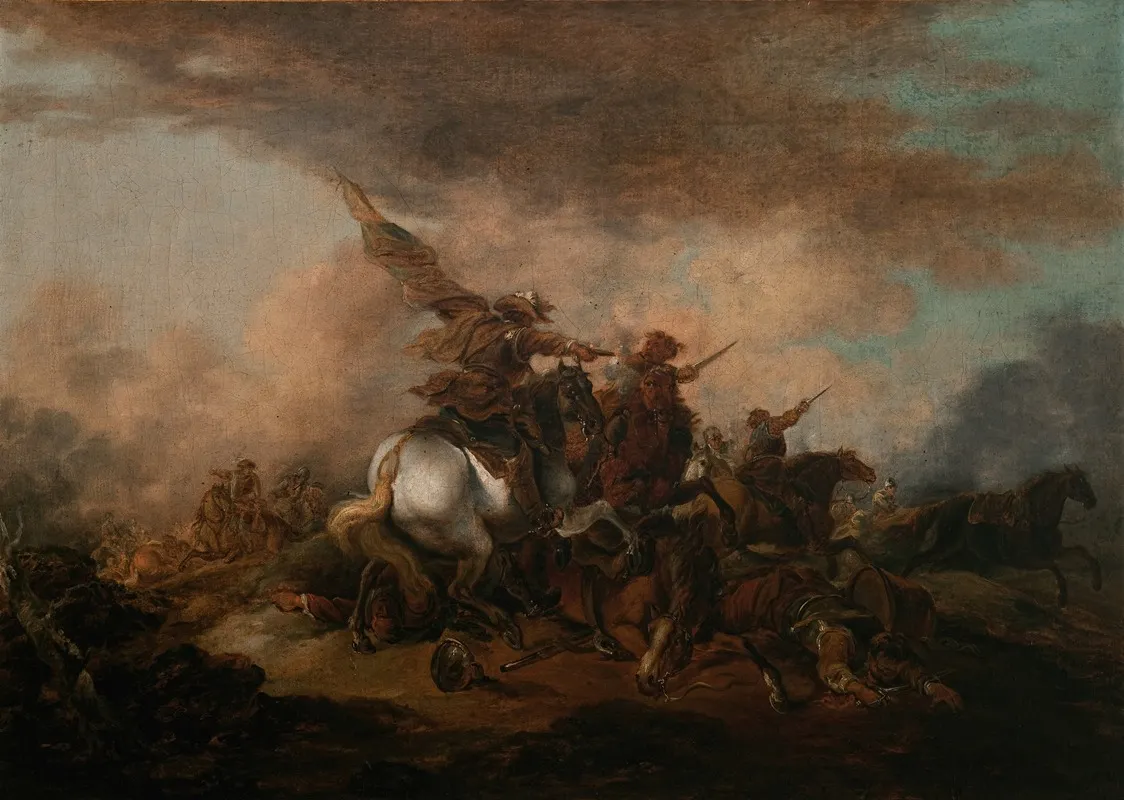 Battle Scene 22 Wall Art by Aleksander Orłowski - High-Resolution Digital Print