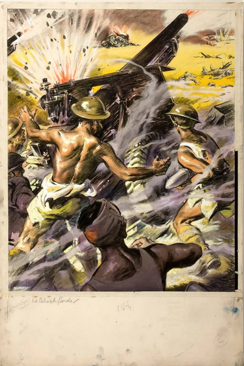 Battle Scene 30 Wall Art by John Nunney - High-Resolution Digital Print