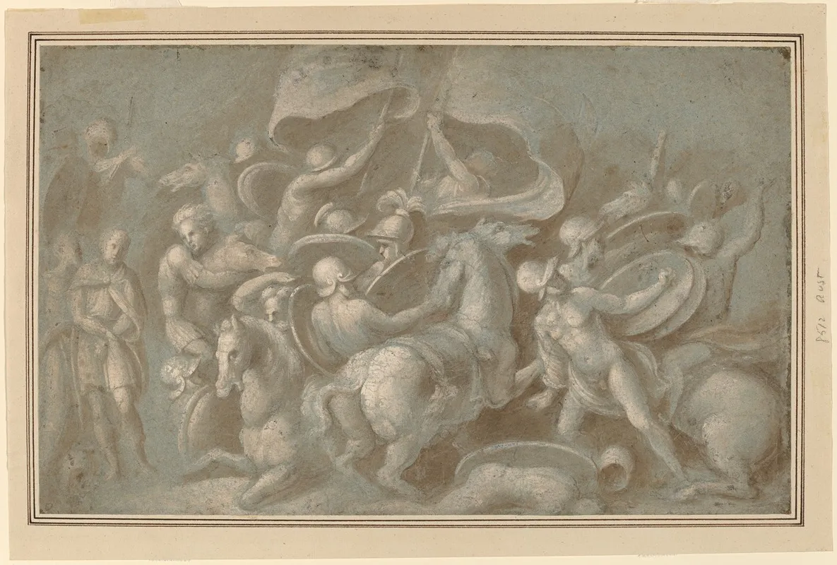 Battle Scene 9 Wall Art by Biagio Pupini - High-Resolution Digital Print