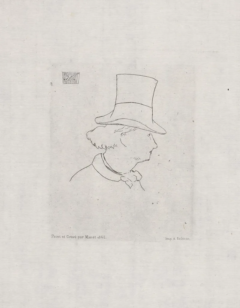 Baudelaire With Hat