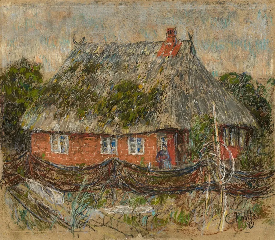 Bauernhaus 6 Wall Art by Christian Rohlfs - High-Resolution Digital Print