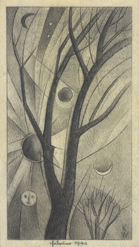 Baum Und Gestirne