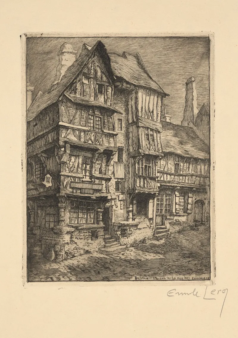 Bayeux House In The Rue Des Cuisiniers