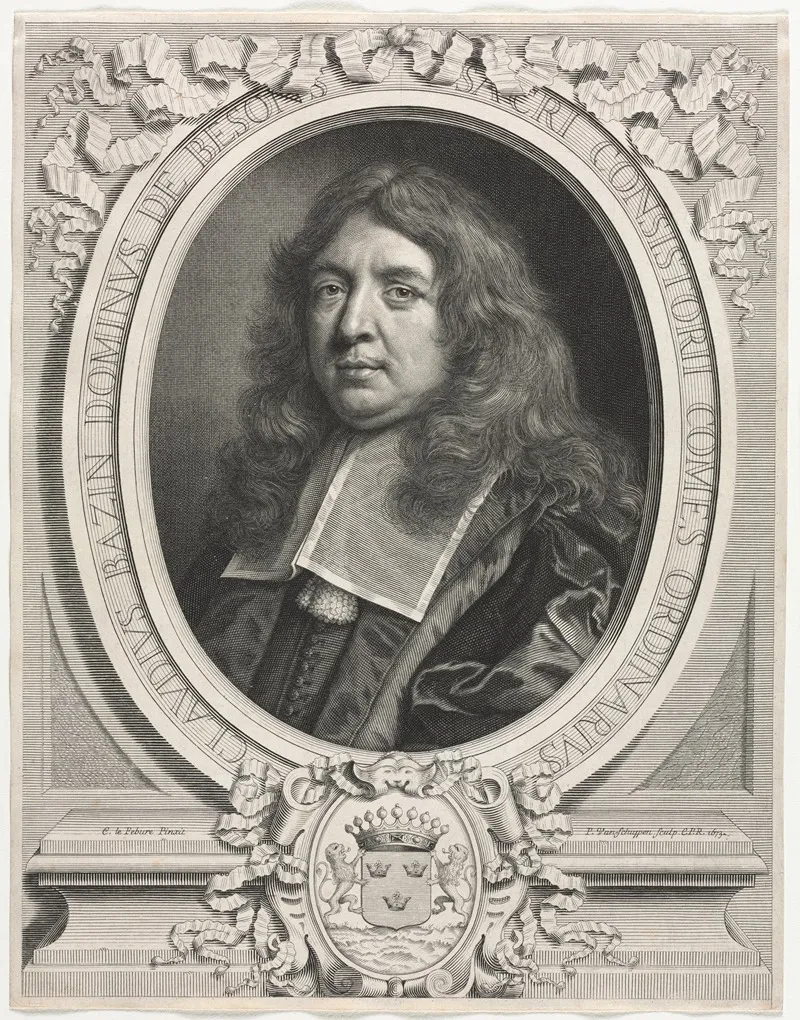 Bazin De Besons Claude Wall Art by Pierre Louis van Schuppen - High-Resolution Digital Print