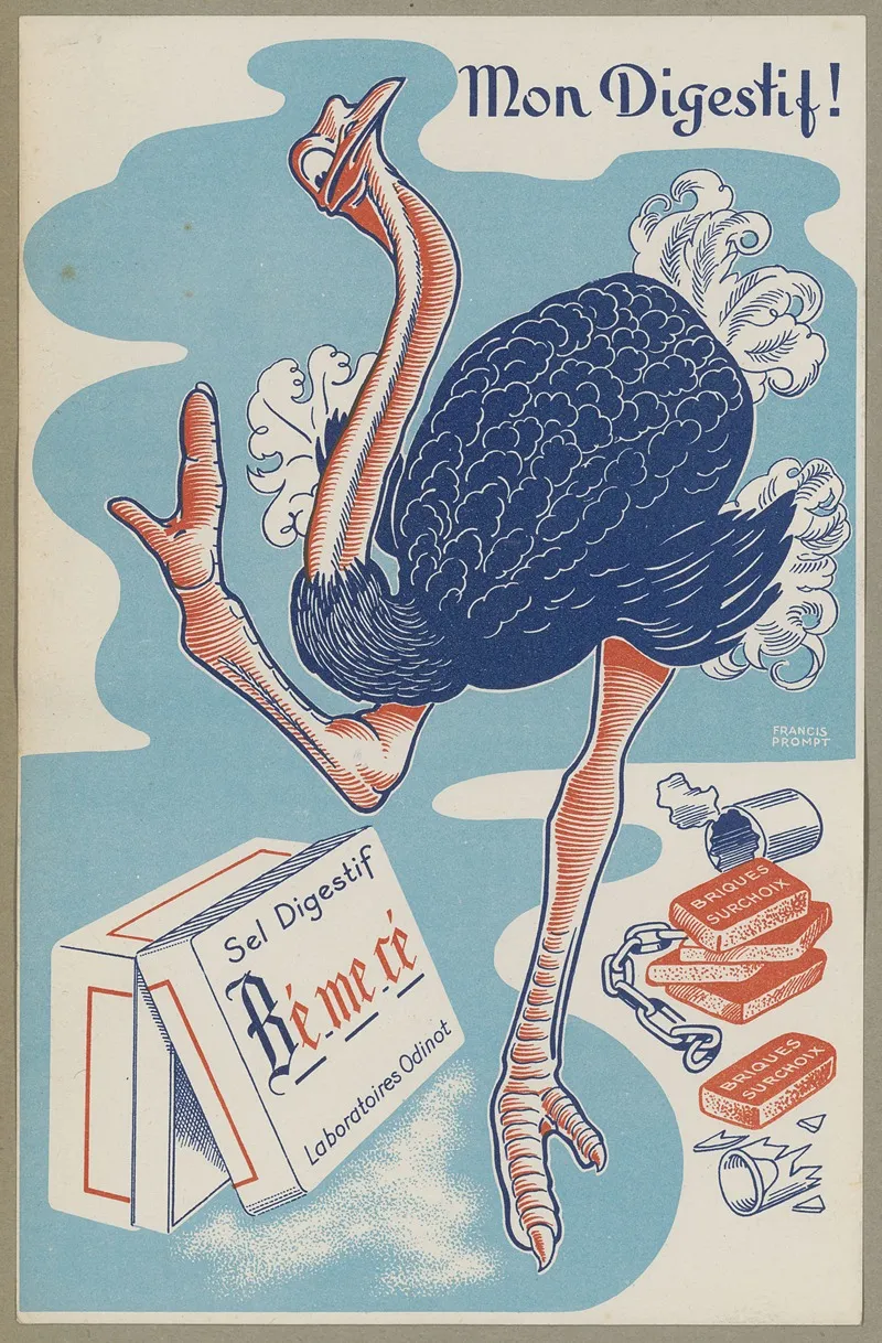Be Me Ce Mon Digestif Wall Art by Laboratoires gastro-enrérologiques Odinot - High-Resolution Digital Print
