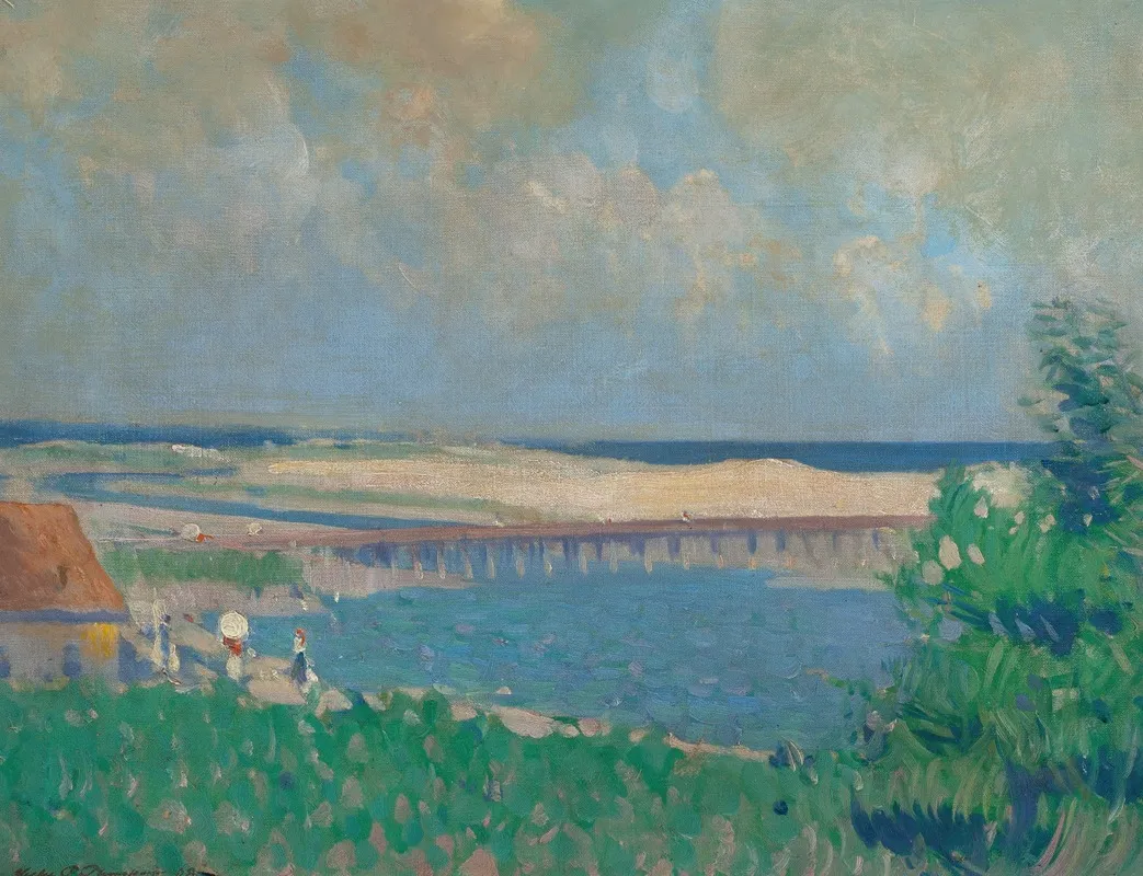Beach Scene 13 Wall Art by Leslie Prince Thompson - High-Resolution Digital Print