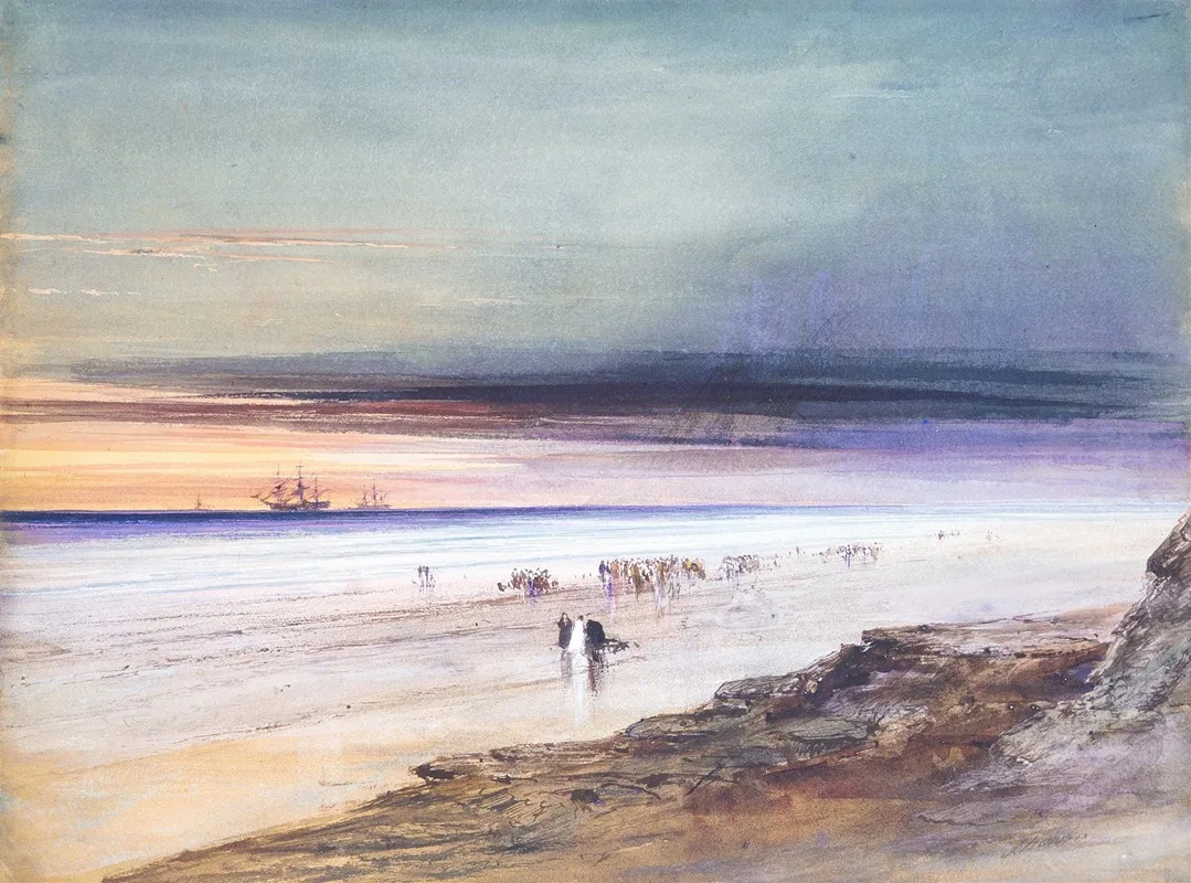 Beach Scene 2 Wall Art by James Hamilton - High-Resolution Digital Print