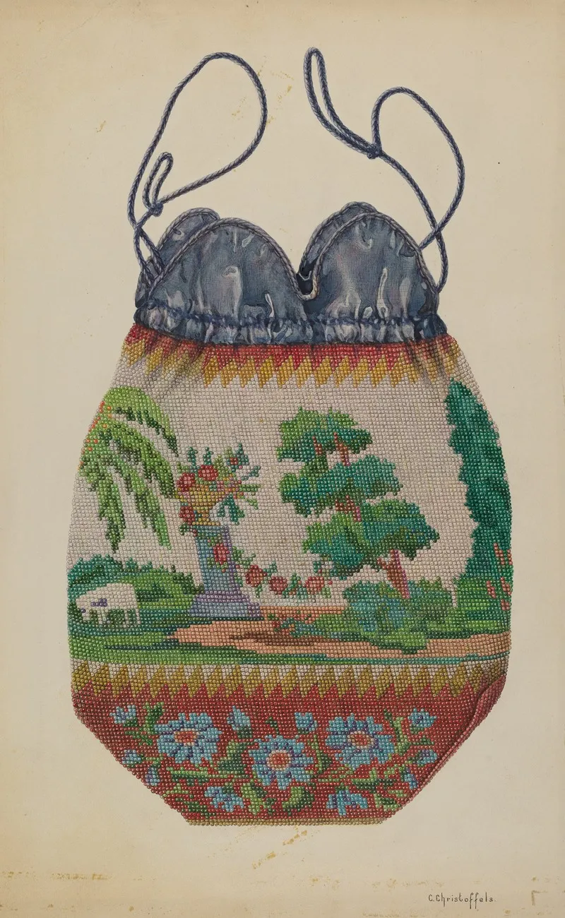 Beaded Bag 3