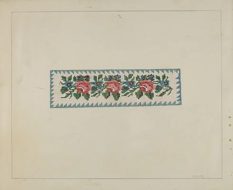 Beadwork Book Marker