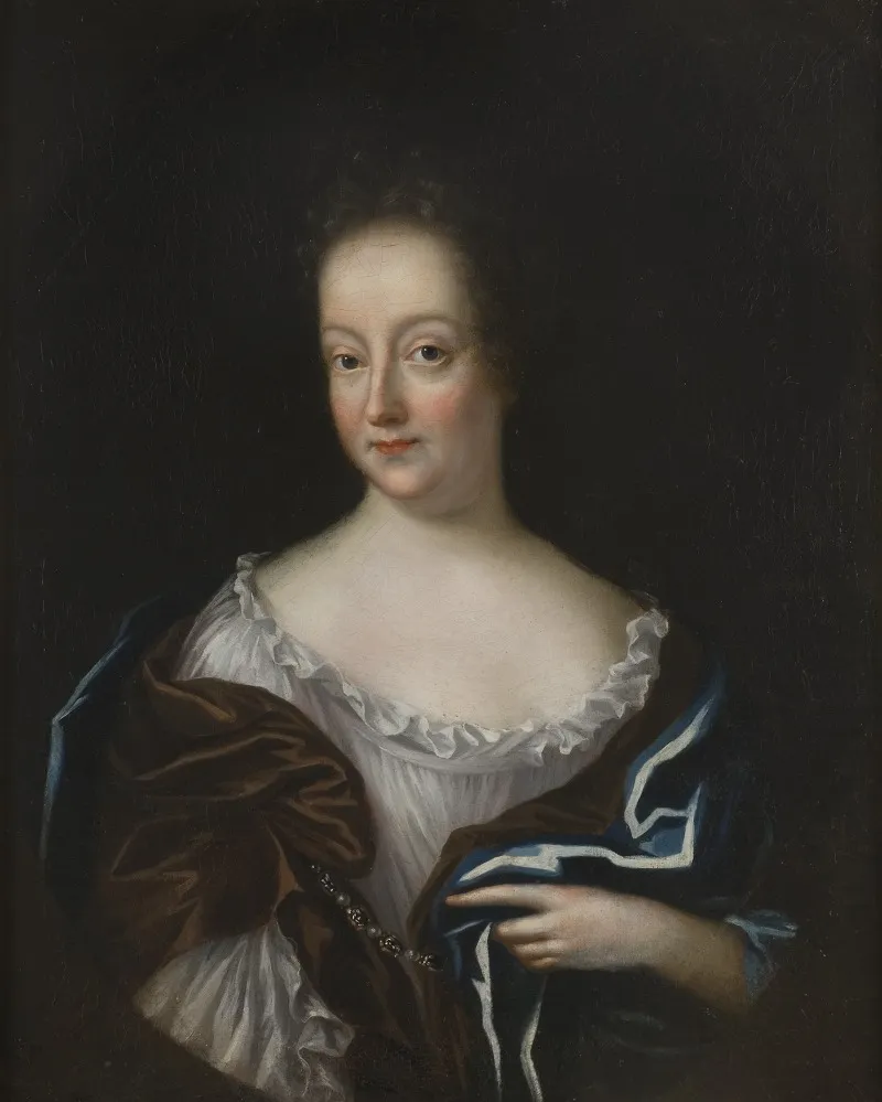 Beata Elisabet Von Konigsmarck 1637 1723 Wall Art by Lucas von Breda - High-Resolution Digital Print
