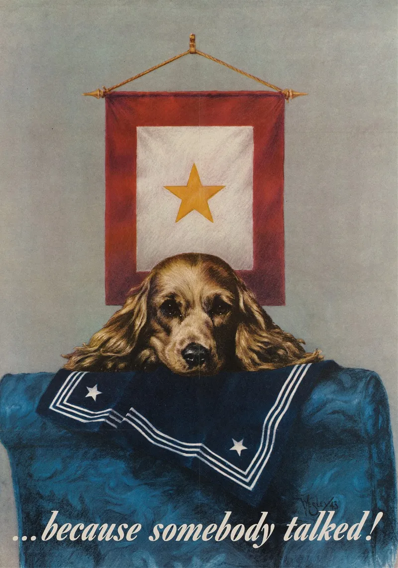 Because Somebody Talked Wall Art by Wesley Heyman - High-Resolution Digital Print