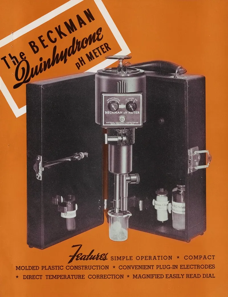 Beckman Quinhydrone Ph Meter