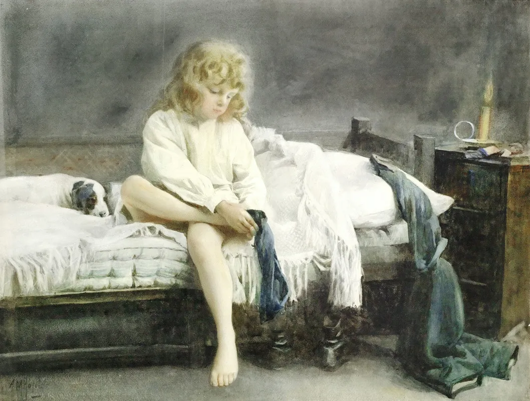 Bedtime 2 Wall Art by Alexander Mark Rossi - High-Resolution Digital Print