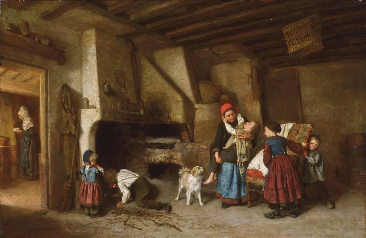 Bedtime Wall Art by Théophile Duverger - High-Resolution Digital Print