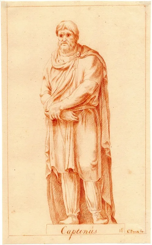 Beeld Van Een Gevangen Gallier