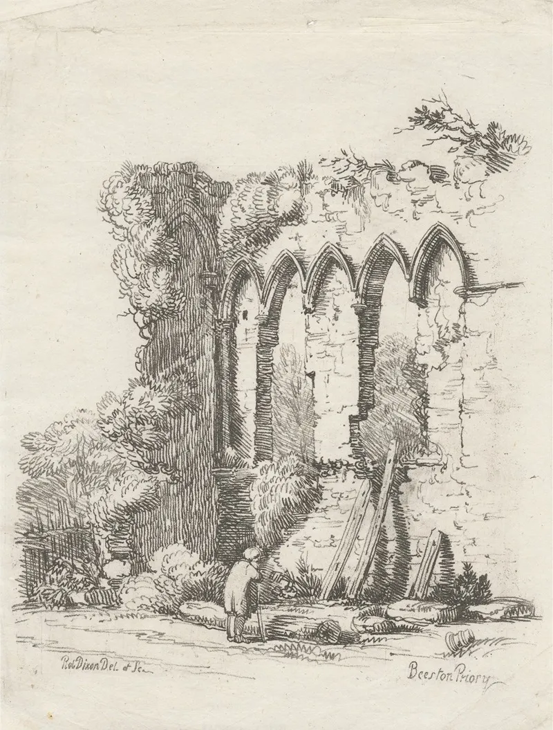 Beeston Priory Beeston Regis Wall Art by Robert Dixon - High-Resolution Digital Print