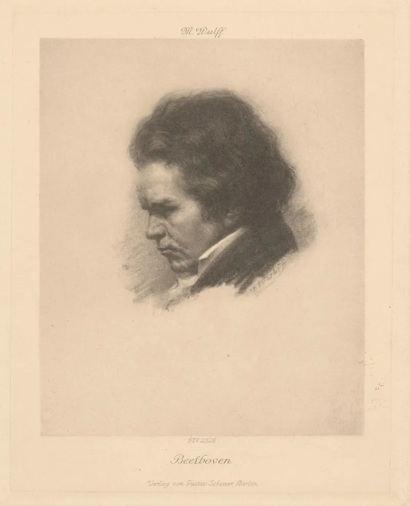 Beethoven 4 Wall Art by Max Wulff - High-Resolution Digital Print