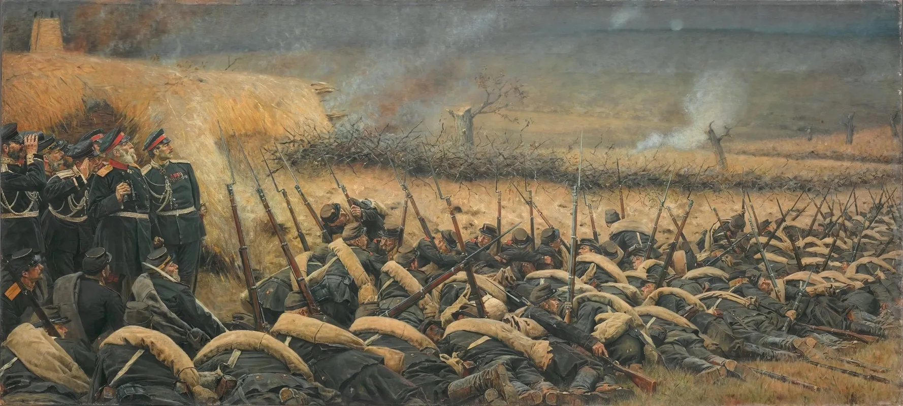 Before The Attack At Plevna