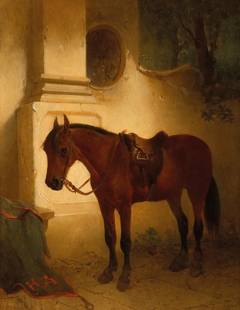 Before The Ride 2 Wall Art by Carl Pischinger - High-Resolution Digital Print