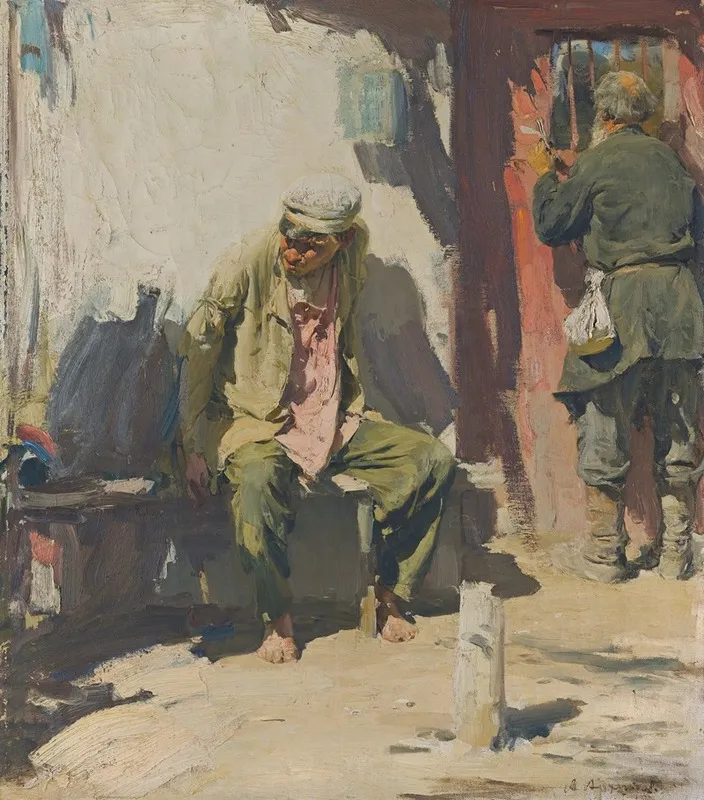 Beggars Wall Art by Abram Efimovich Arkhipov - High-Resolution Digital Print