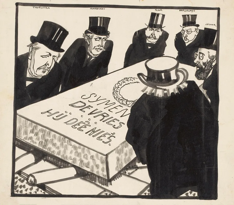 Begrafenis Van Simon De Vries De Zwarte Mannen