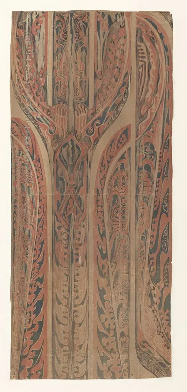 Behangsel Rode Kool 18978