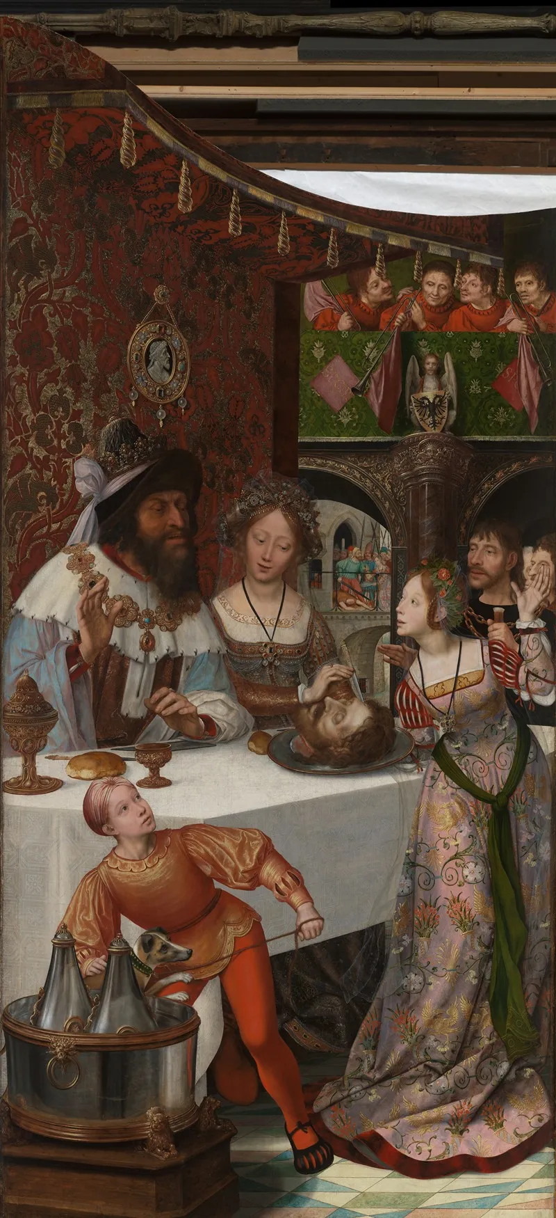 Beheading Of John The Baptist 4 Wall Art by Quentin Massys - High-Resolution Digital Print