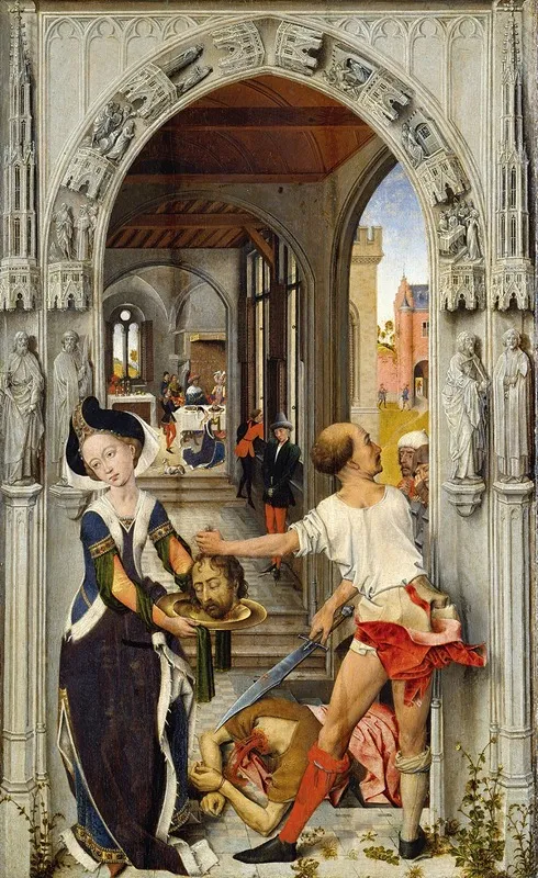 Beheading Of St John The Baptist Wall Art by Dutch Master - High-Resolution Digital Print