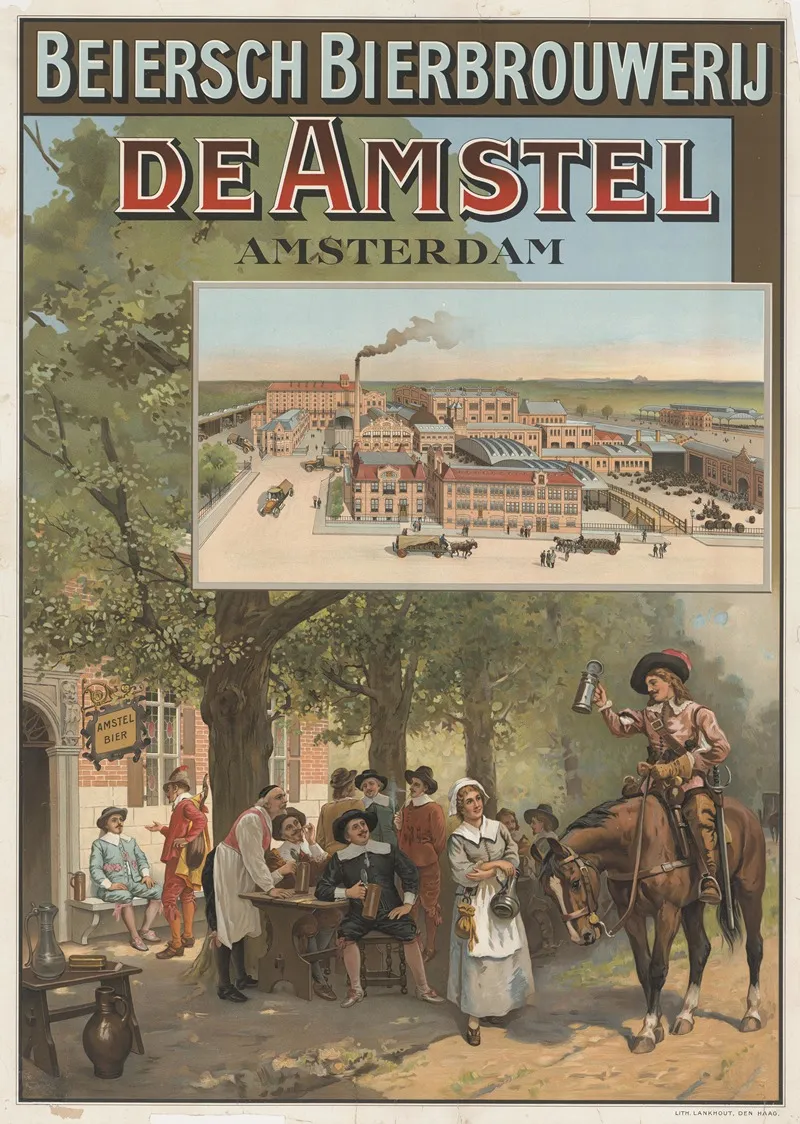 Beiersch Bierbrouwerij De Amstel Amsterdam Wall Art by Anonymous - High-Resolution Digital Print
