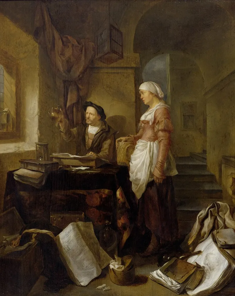 Beim Arzt Wall Art by Hendrik Heerschop - High-Resolution Digital Print