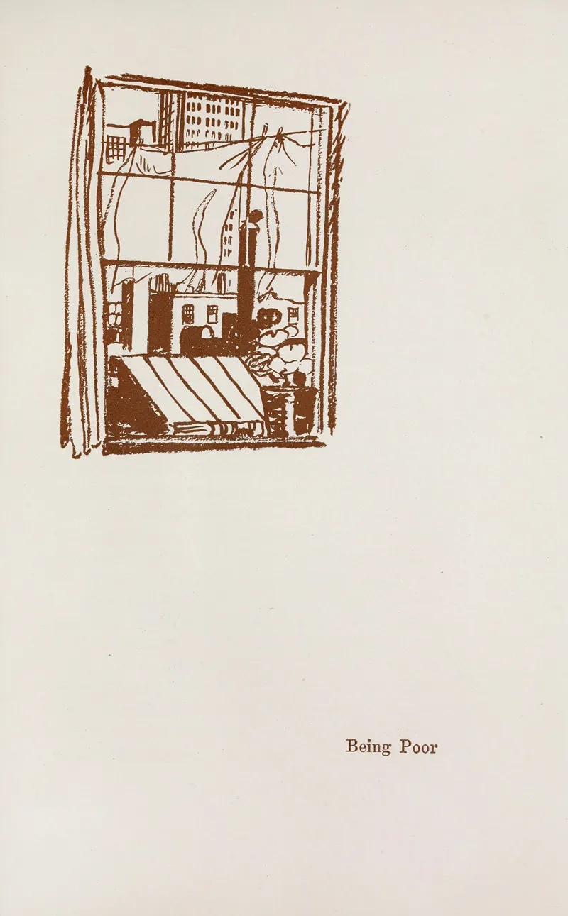 Being Poor Wall Art by Theodore Dreiser - High-Resolution Digital Print