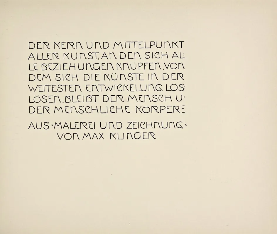 Beispiele Kunstlerischer Schrift Pl 014 Wall Art by Rudolf von Larisch - High-Resolution Digital Print