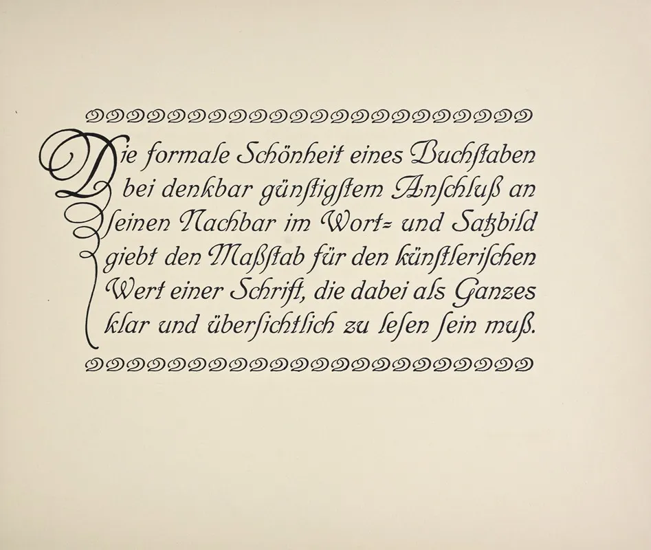 Beispiele Kunstlerischer Schrift Pl 104 Wall Art by Rudolf von Larisch - High-Resolution Digital Print